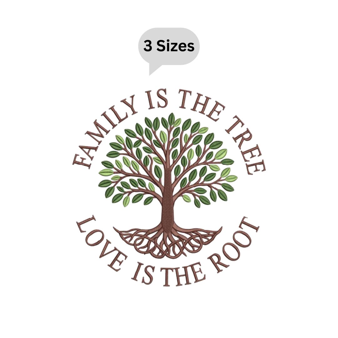 Tree of Life Embroidery Design, Machine Embroidery Files, 3 Sizes ...