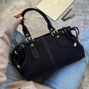 Sac à Main Italien En Cuir Véritable Vera Pelle Marron - Grand Modèle Fonctionnel Et Stylé !