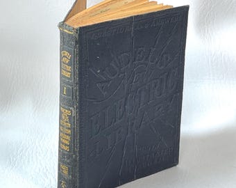 Audels Electric Library Vol. 1, edición de 1942: Electricidad, magnetismo y bobinado de armaduras.