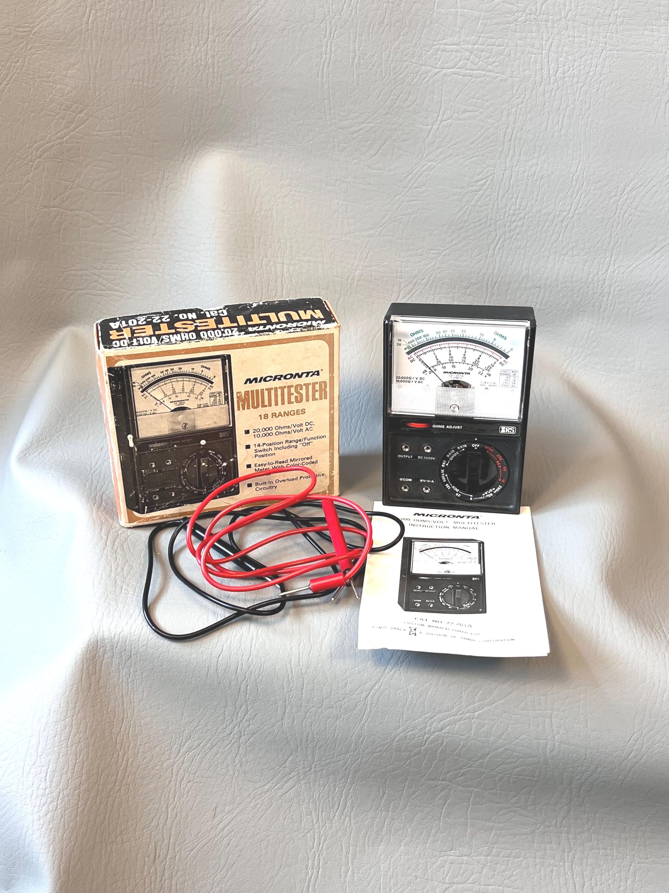 Vintage ohms meter - Etsy France