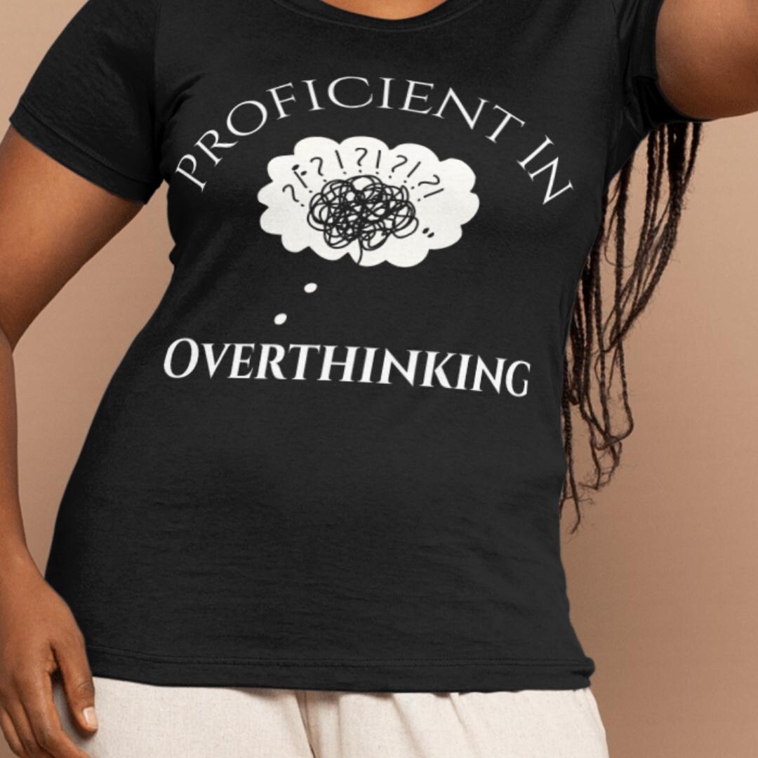Proficient in Overthinking T-shirt | Funny Dnd RPG Player Tee - Etsy