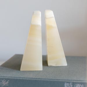 Pair of Onyx Bookends