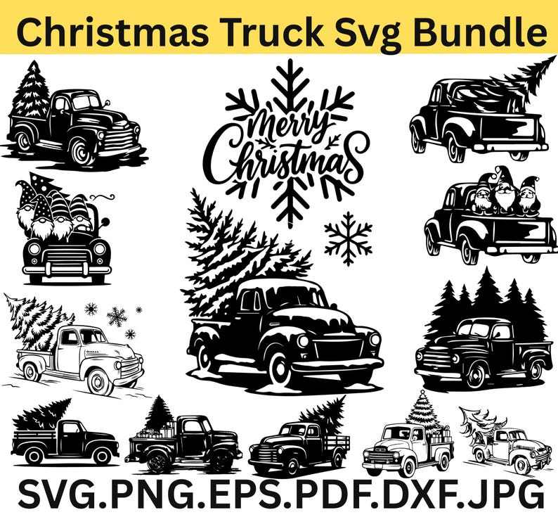 christmas truck coloring page