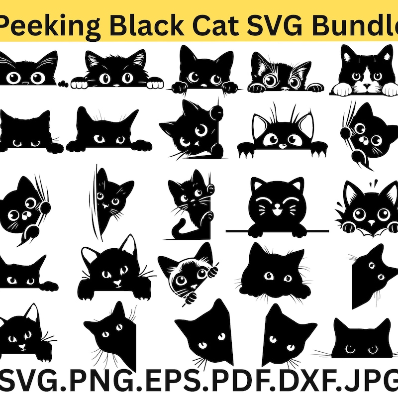 Cute Tank Sticker Peeking Cat Decal Kawaii - Etsy