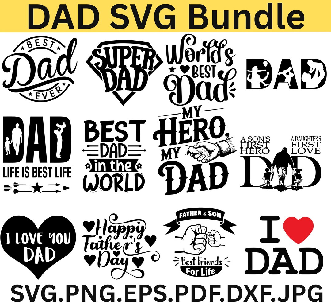 DAD SVG | Father’s Day Cut File | Dad Shirt Design | Cricut ...