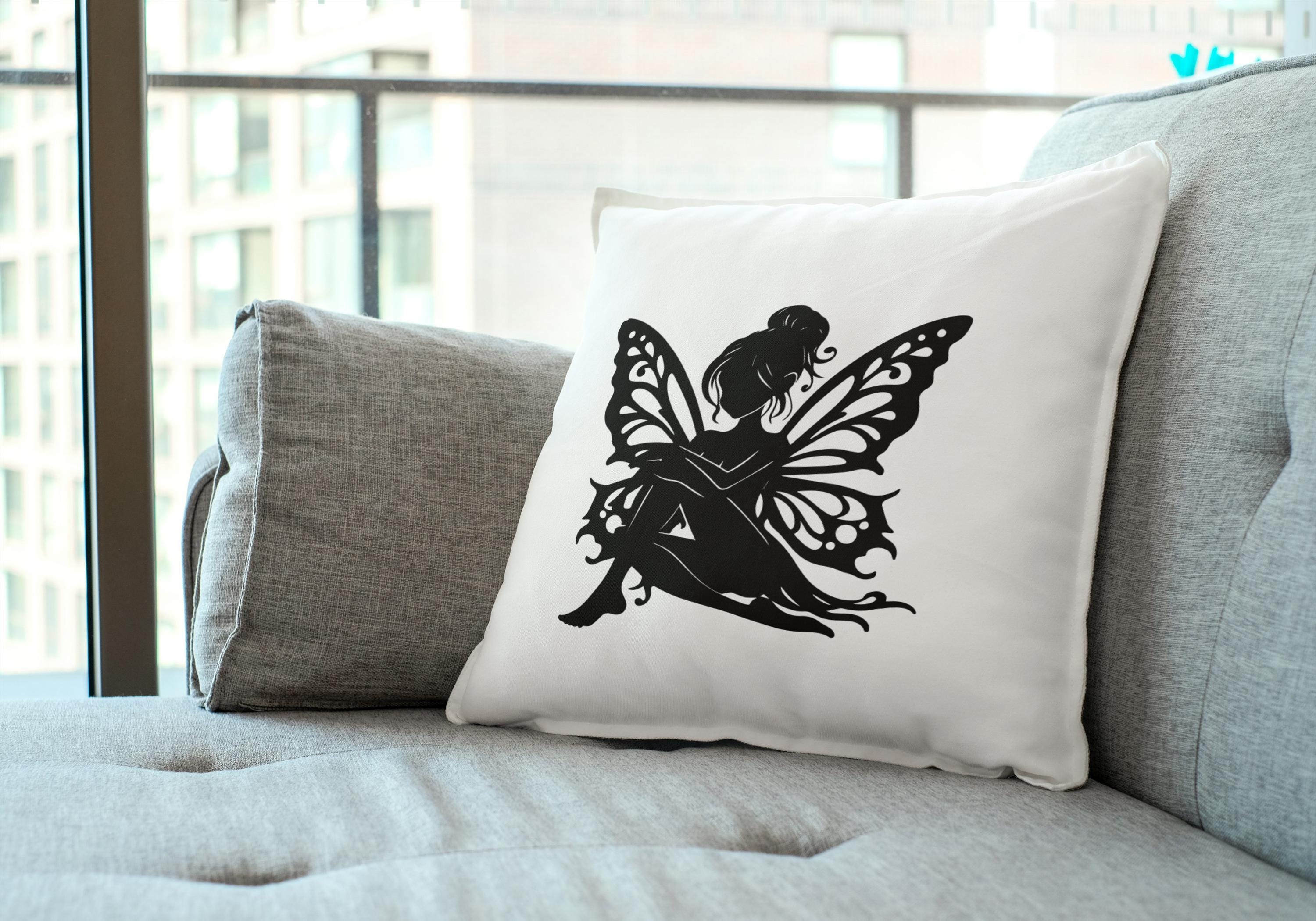 Magical Fairy Silhouette SVG | Fantasy Cut File for Cricut & Silhouette ...