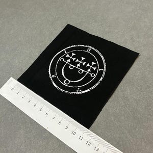 Parche Sitri Sigil – Demonio Ars Goetia – Serigrafiado – Talismán ritual