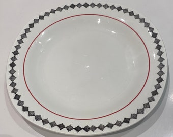 Rörstrand Red Top plates