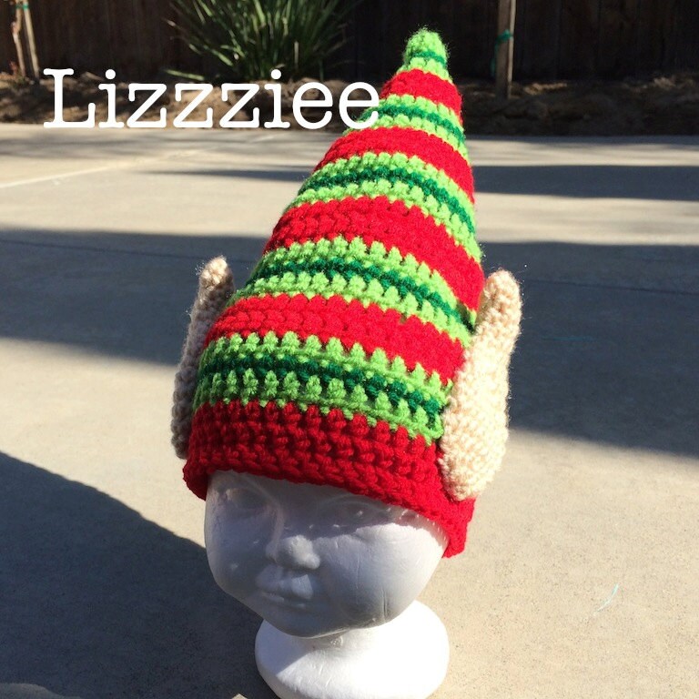 New Free Crochet Pattern: Elf Hat with Moving Ears ❤️ And YES