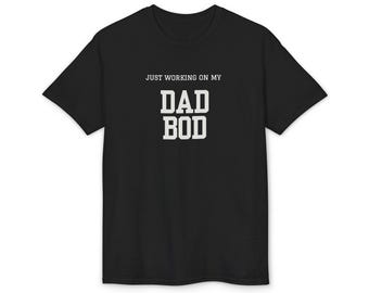 Dad Bod Shirt, Fathers Day Christmas Gift, Unisex Tee, Funny Family Apparel, Holiday Present