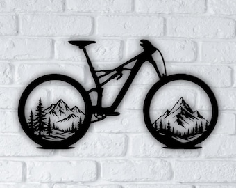 Bike mountain dxf, Laser cut, silhouette, cnc, svg, plasma, glowforge (Digital File)