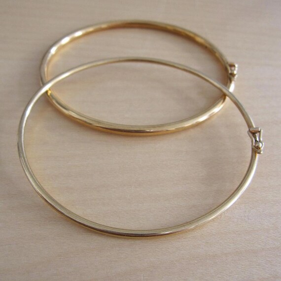 Vintage Vermeil Tubular Bangle Bracelets