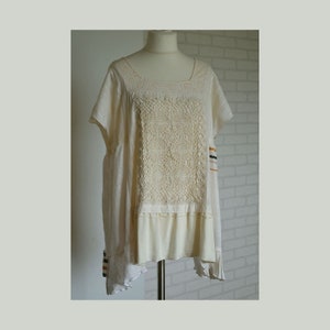 knitwear tunic autumn winter,boho tunic,custom tunic poncho Women/'s tunic oversize patchwork tunic for cold days upcycled tunic plus size