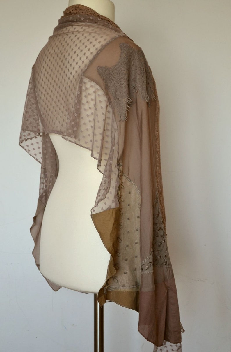 Elegant cover shoulders women's lace shawl cape wedding | Etsy