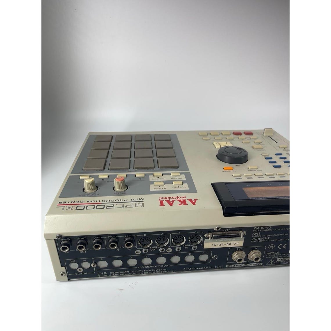 Akai MPC2000XL MIDI Production Center Sampler Drum Machine Tested Works, foto 3 di 5