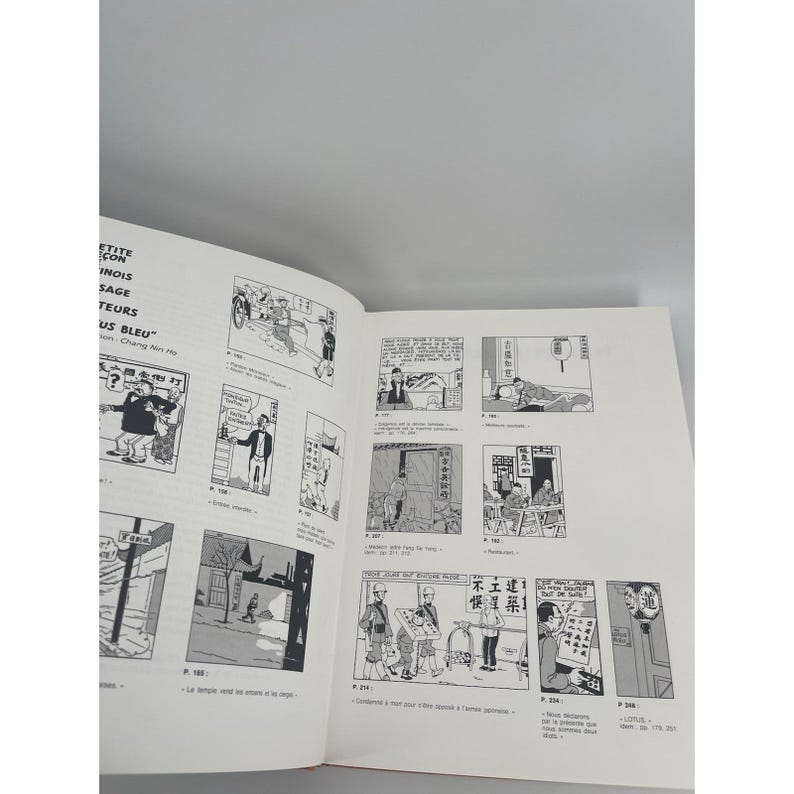Vintage Rare Tintin Archives Hergé Hardcover French Comic Book Casterman 1979 image 4