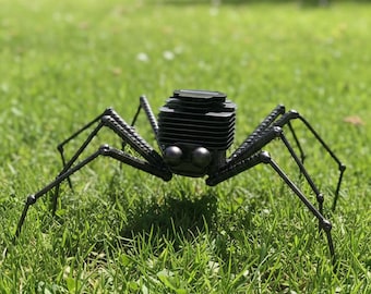 Steampunk Metal Spider. Home Decor. Steampunk Insect