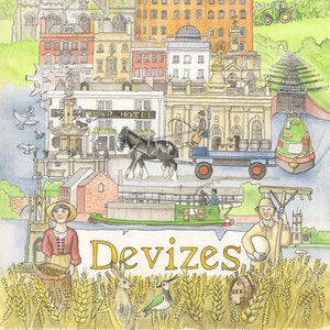 Devizes, portrait of a Wiltshire town (A4 size)