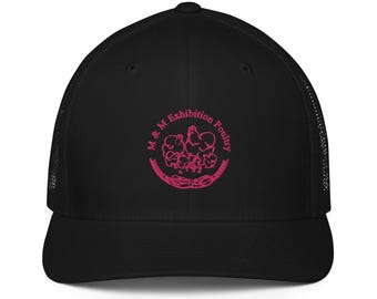 Mesh back trucker cap