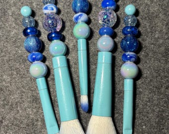 Make-up Pinsel-Set mit Perlen