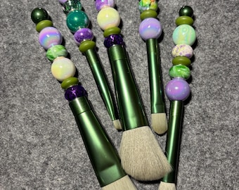 Make-up Pinsel-Set mit Perlen