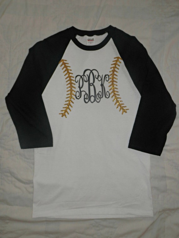 Items similar to Baseball Monogram Shirt on Etsy