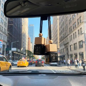 Car Air Freshener – New Car Scent, Leather & Cedar