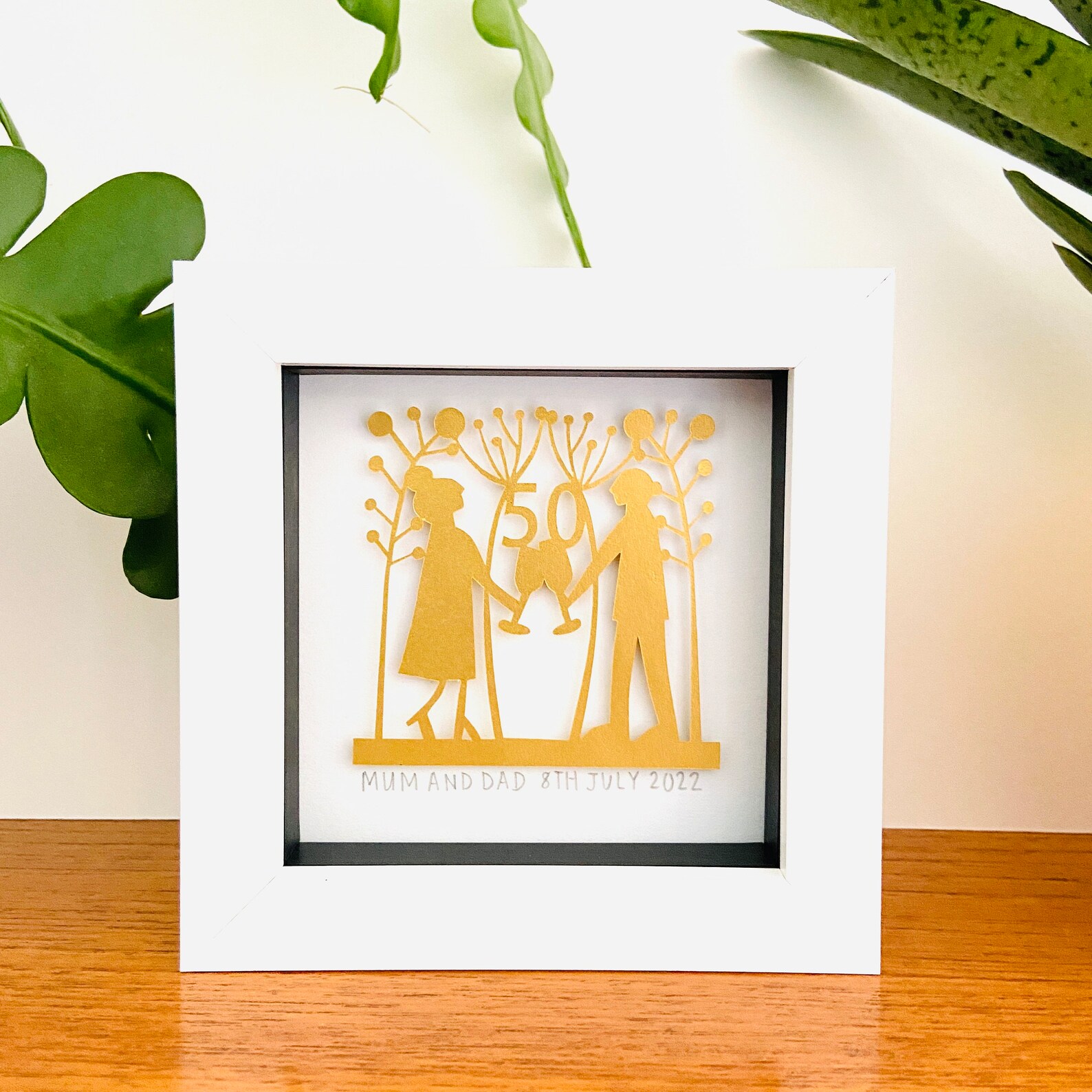 50th Anniversary Gifts for Parents 50th Wedding Anniversary Etsy