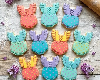 Baby Onesie Cookie Cutter, Baby Cookie, Baby Shower, Gift For Mom, 3D Printed Baking Shapes, Floral Baking, Graduation, Birthday Cookie