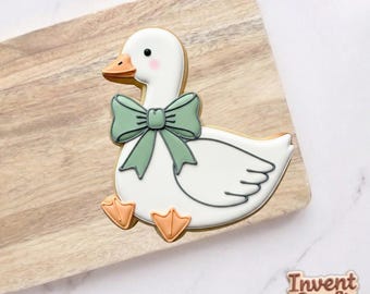 Baby Silly Goose Cookie Cutter, Baby Shower Cookie Cutter, Baby Birthday Cookie Cutter