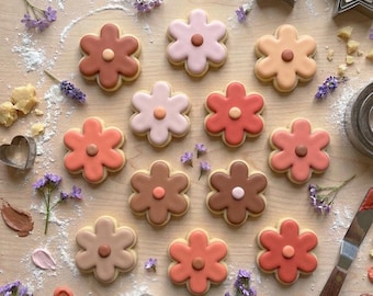 5-petal Flower Cookie Cutter, Mother’s Gift, Gift For Mom, 3D Printed Baking Shapes, Floral Baking, Graduation Cookie, Spring Cookie