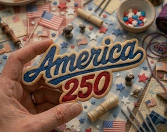 250 America Cutter Stamp Set, USA 250th Anniversary Cookie Stamp, 4th of July Gift, Patriotic Baking, Patriotic Cookie, Clay Cutter
