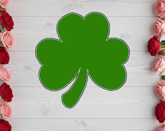 Cortador de galletas de trébol con temática irlandesa del Día de San Patricio