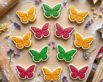Butterfly Cookie Cutter, Spring Cookie, Mother’s Gift, Gift For Mom, 3D Printed Baking Shapes, Floral Baking, Graduation Cookie