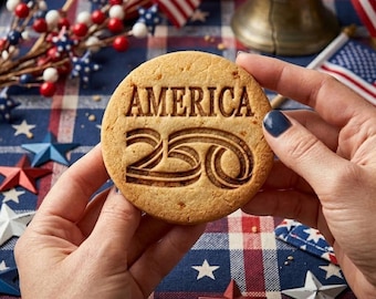 Sello de corte estadounidense de 250 piezas, sello para galletas del 250.º aniversario de EE. UU., regalo del Día de la Independencia, repostería patriótica, galletas patrióticas, cortador de arcilla