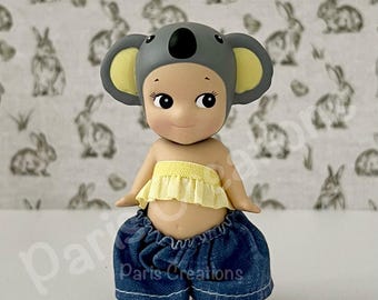 Sonny Angel Clothes | Sonny Angel Jeans | Handmade | Doll Outfit | Doll Clothes | Doll Tops | Doll Pants | Top & Bottom Set