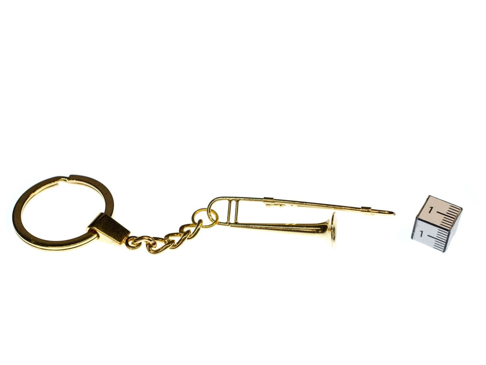 Trombone Key Ring Miniblings Pendant Box Musicians Plated Etsy