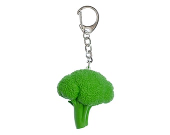 Broccoli Key Ring Chain Miniblings Food Keyring Garden Vegetables