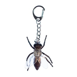 Chaveiro Mosca Miniblings Chaveiro Pingente Mosca Formiga Inseto