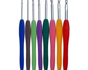 8X Needles Crochet Hook Miniblings Needle DIY 2.5-6.0mm mixed Set