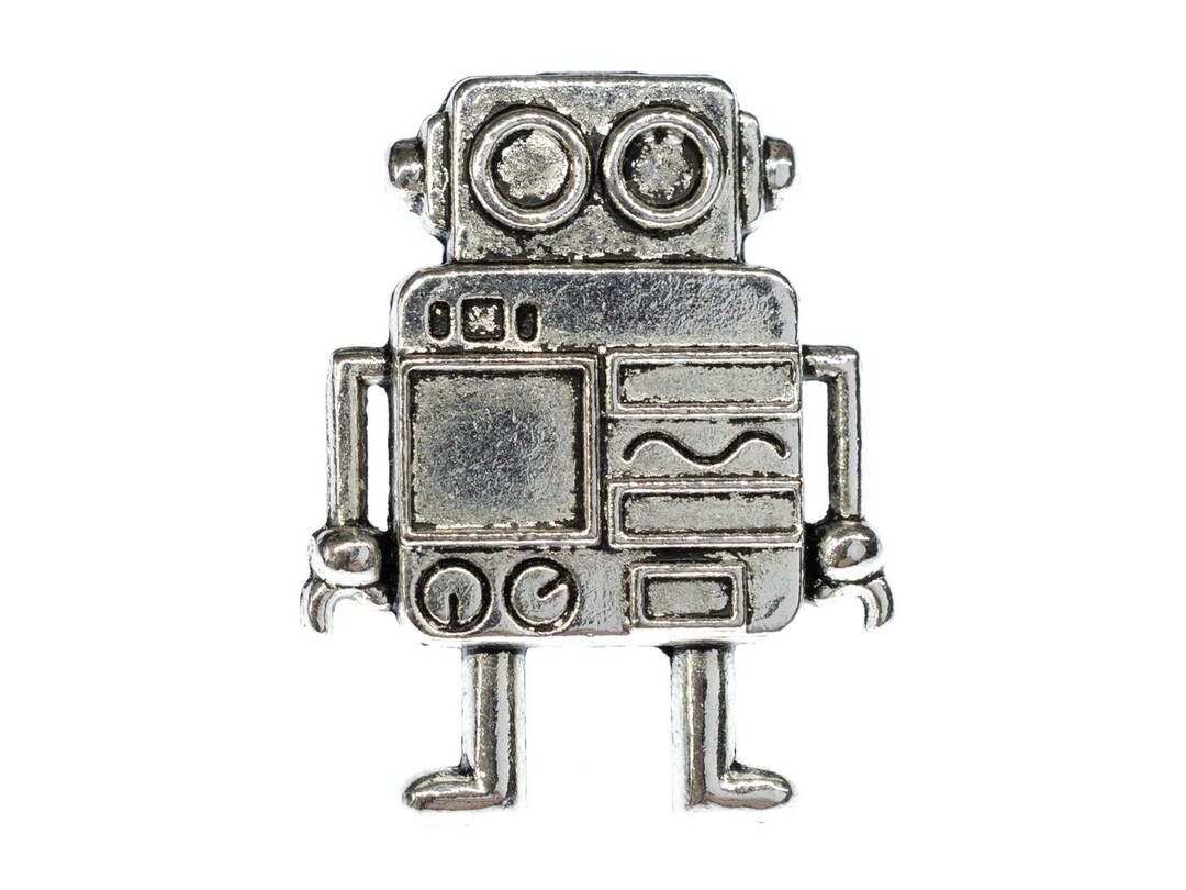 Robot Ring Miniblings Finger Ring Robot Ring Steampunk Machine Computer ...