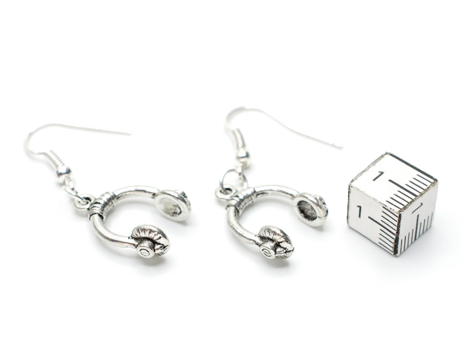 Headphone Earrings Miniblings Headphones DJ Music Band Speaker Etsy