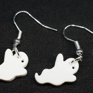 Ghost Earrings Miniblings Halloween Acrylic White Kids Girls