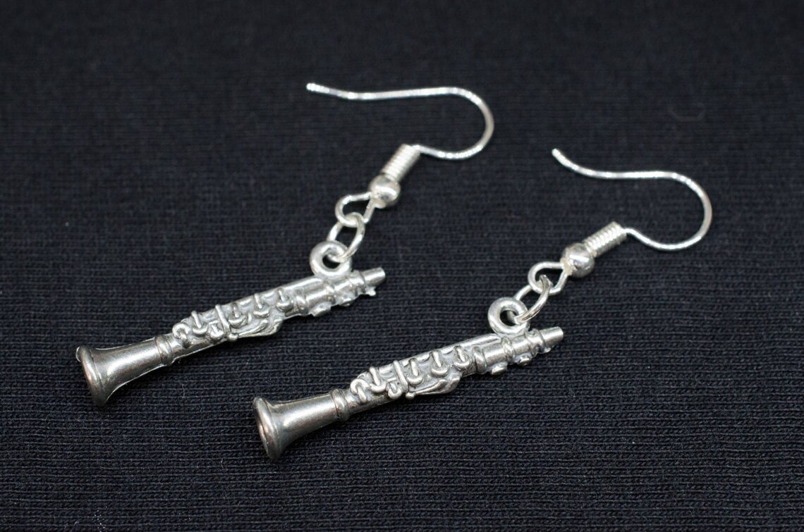 Earrings Miniblings Music Silver Plated Etsy