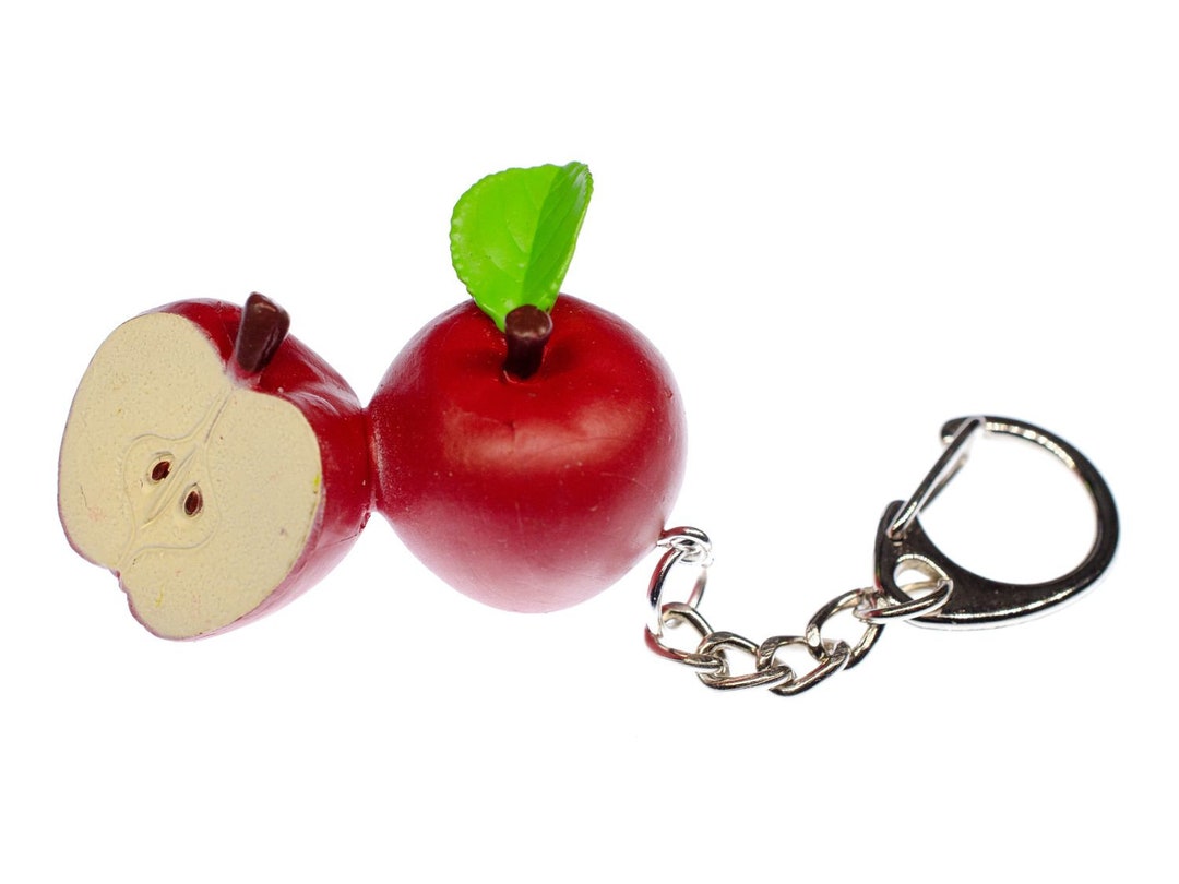 Apple Key Ring Charin Keys Fruti Miniblings Green - Etsy