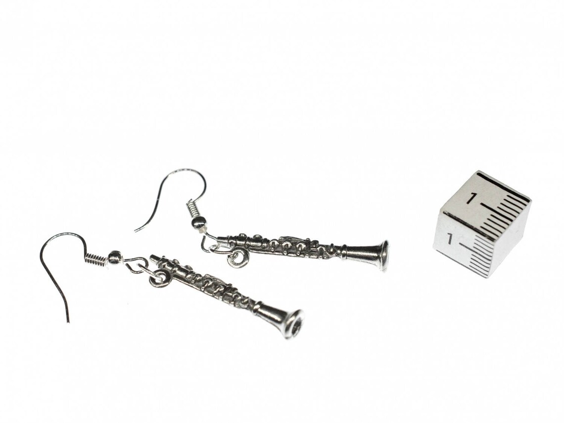 Earrings Miniblings Music Silver Plated Etsy