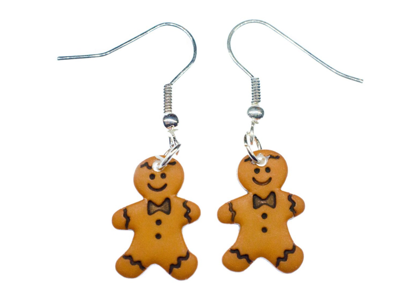 Gingerbread Man Earrings Miniblings Christmas Cookie Xmas Etsy