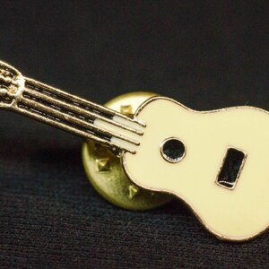 Gitarre Brosche Miniblings Pin Anstecker Instrument Musik Westerngitarre MINI Bild 3