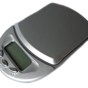 Mini balança digital de precisão LCD balança de letras balança de ouro balança de precisão 500g/0,1g