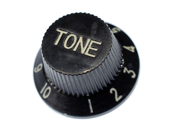 Tone Poti Guitar Brooch Pin Badge Button Volume Knob Band Music E-Guitar